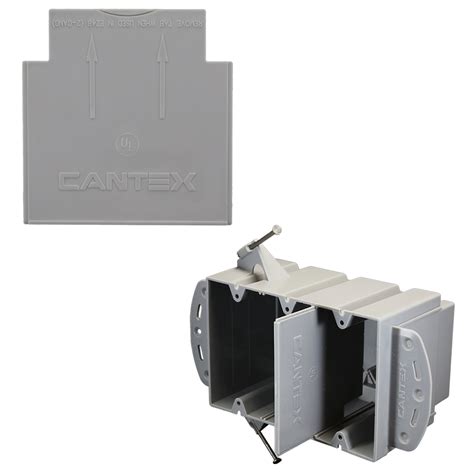 high and low voltage closed back electrical box|low voltage outlet box.